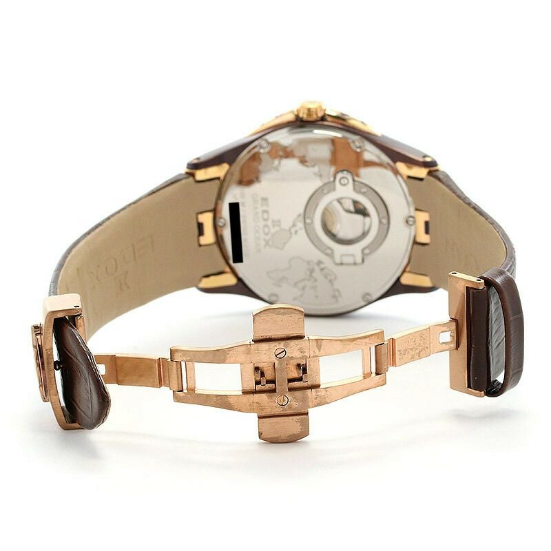 【中古】EDOX GRAND OCEAN エドックス グランドオーシャン 80077-357-BRR-BRIR