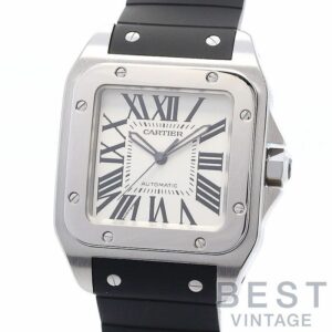 【中古】CARTIER SANTOS 100 LM カルティエ サントス100 LM W20073X8