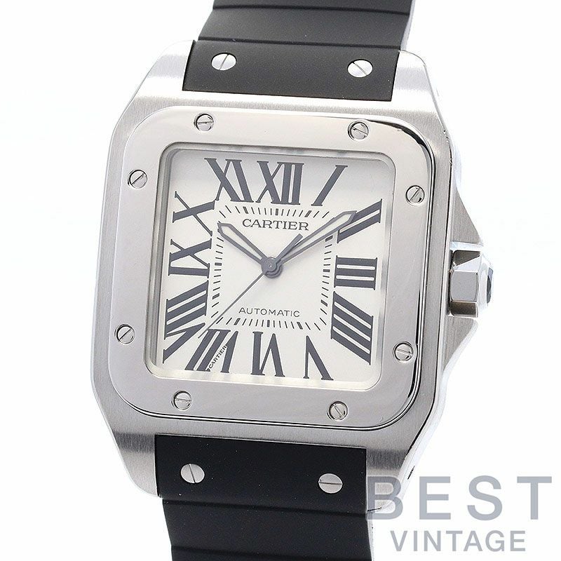 【中古】CARTIER SANTOS 100 LM カルティエ サントス100 LM W20073X8