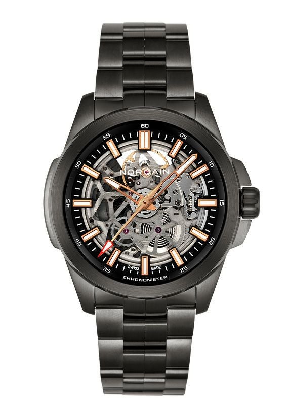 NORQAIN INDEPENDENCE SKELETON DLC 42MM ノルケイン インディペンデンス スケルトン DLC 42mm N3000.07B01.B02.S01