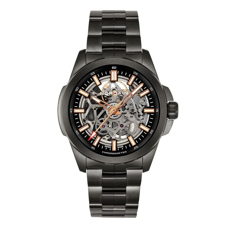NORQAIN INDEPENDENCE SKELETON DLC 42MM ノルケイン インディペンデンス スケルトン DLC 42mm N3000.07B01.B02.S01