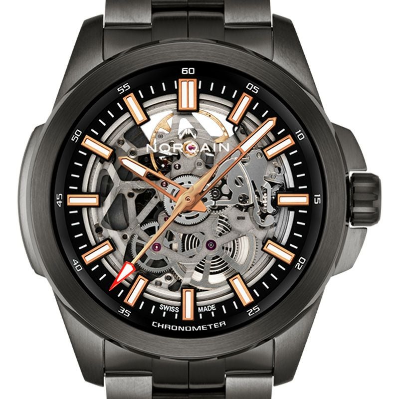 NORQAIN INDEPENDENCE SKELETON DLC 42MM ノルケイン インディペンデンス スケルトン DLC 42mm N3000.07B01.B02.S01