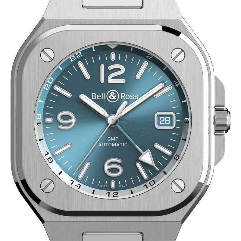 Bell & Ross BR 05 GMT SKY BLUE ベル&ロス BR 05 GMT スカイブルー BR05G-PB-ST/SST