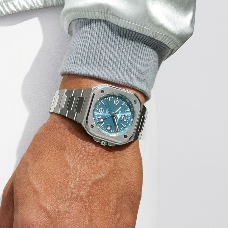 Bell & Ross BR 05 GMT SKY BLUE ベル&ロス BR 05 GMT スカイブルー BR05G-PB-ST/SST