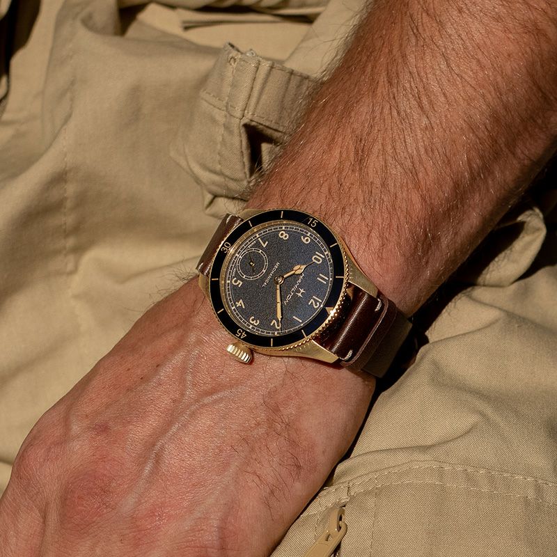 HAMILTON KHAKI AVIATION PILOT PIONEER BRONZE ハミルトン カーキ アビエーション パイロット パイオニア ブロンズ H76709530