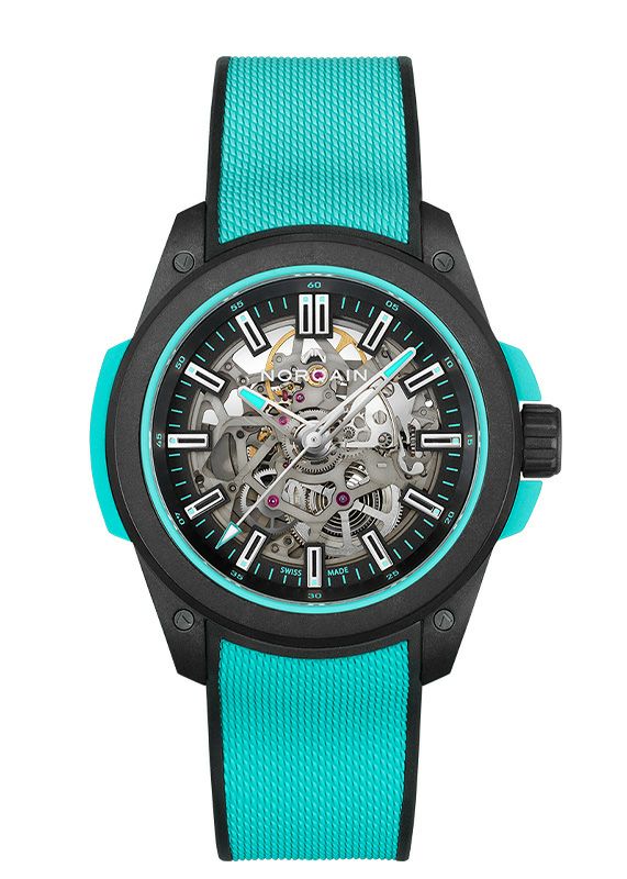 NORQAIN WILD ONE SKELETON 42MM TURQUOISE ノルケイン ワイルドワン スケルトン 42MM ターコイズ N3000.07Q27.B07.R01