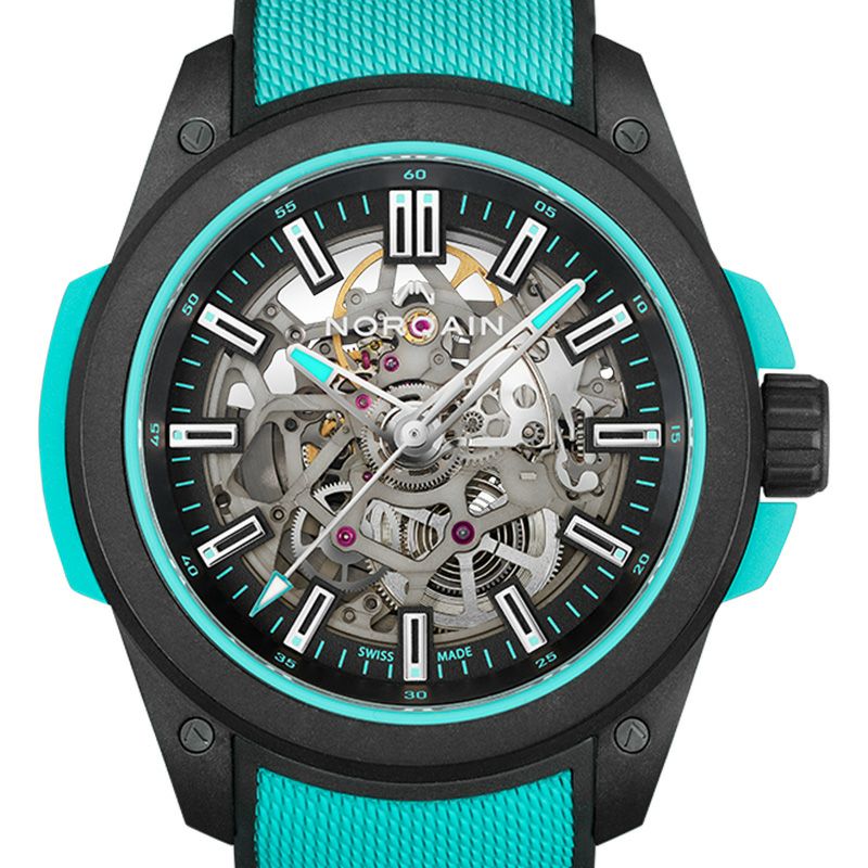 NORQAIN WILD ONE SKELETON 42MM TURQUOISE ノルケイン ワイルドワン スケルトン 42MM ターコイズ N3000.07Q27.B07.R01