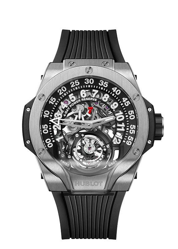 HUBLOT MP-13 TOURBILLON BI-AXIS RETROGRADE ウブロ MP-13 トゥールビヨン バイ-アクシス レトログラード 913.NX.1170.RX
