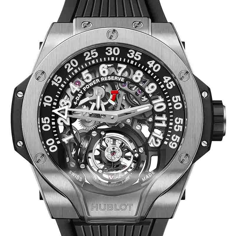 HUBLOT MP-13 TOURBILLON BI-AXIS RETROGRADE ウブロ MP-13 トゥールビヨン バイ-アクシス レトログラード 913.NX.1170.RX