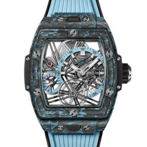 HUBLOT SPIRIT OF BIG BANG TOURBILLON 5-DAY POWER RESERVE CARBON SKY BLUE ウブロ スピリット オブ ビッグ・バン トゥールビヨン 5デイ パワーリザーブ カーボン スカイブルー 645.QL.5117.RX