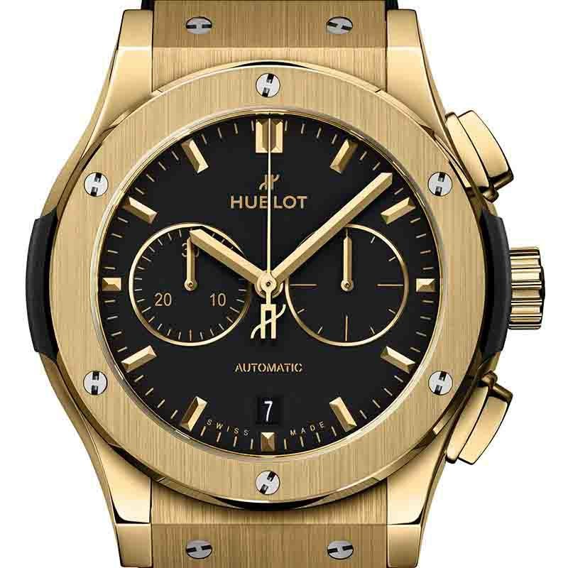 HUBLOT CLASSIC FUSION CHRONOGRAPH YELLOW GOLD ウブロ クラシック・フュージョン クロノグラフ イエローゴールド 541.VX.1130.RX