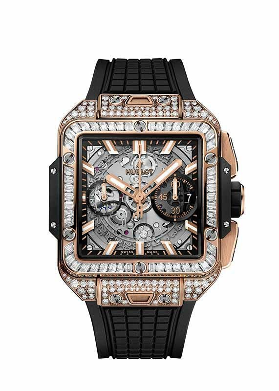 HUBLOT SQUARE BANG UNICO KING GOLD JEWELLERY ウブロ スクエア・バン ウニコ キングゴールド ジュエリー 821.OX.0180.RX.0904