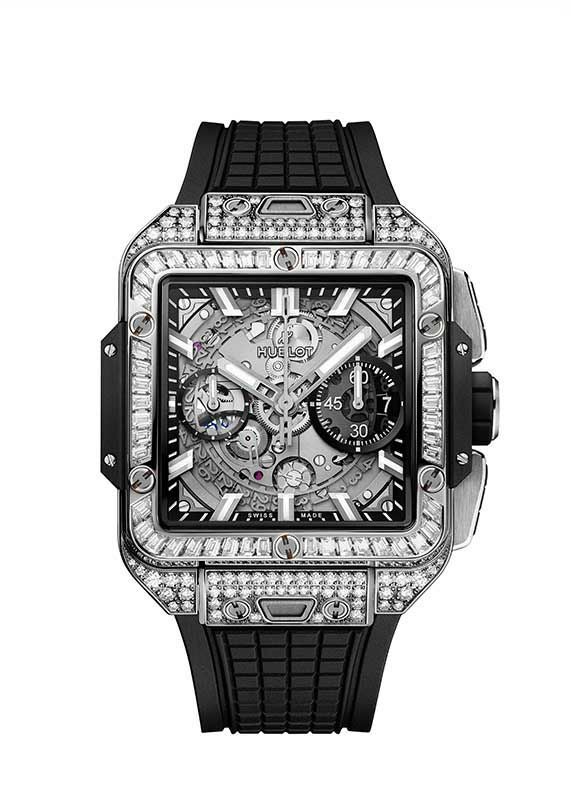 HUBLOT SQUARE BANG UNICO TITANIUM JEWELLERY ウブロ スクエア・バン ウニコ チタニウム ジュエリー 821.NX.0170.RX.0904