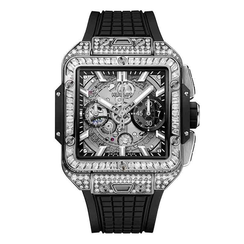 HUBLOT SQUARE BANG UNICO TITANIUM JEWELLERY ウブロ スクエア・バン ウニコ チタニウム ジュエリー 821.NX.0170.RX.0904