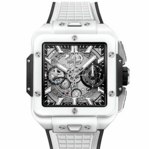 HUBLOT SQUARE BANG UNICO WHITE CERAMIC ウブロ スクエア・バン ウニコ ホワイトセラミック 821.HX.0170.RX