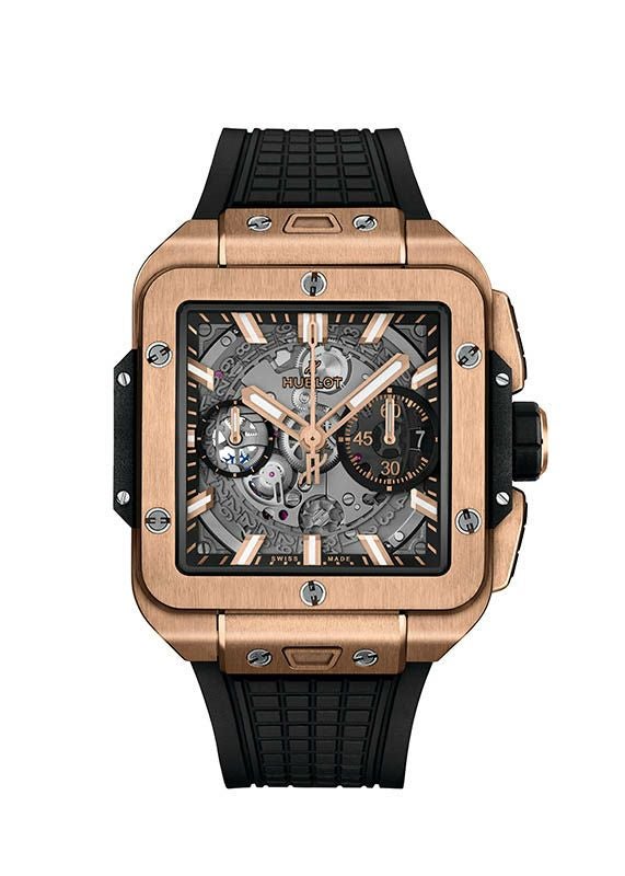 HUBLOT SQUARE BANG UNICO KING GOLD ウブロ スクエア・バン ウニコ キングゴールド 821.OX.0180.RX