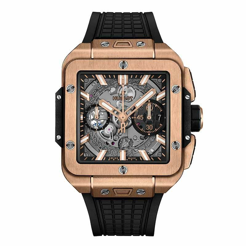 HUBLOT SQUARE BANG UNICO KING GOLD ウブロ スクエア・バン ウニコ キングゴールド 821.OX.0180.RX