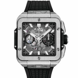 HUBLOT SQUARE BANG UNICO TITANIUM ウブロ スクエア・バン ウニコ チタニウム 821.NX.0170.RX