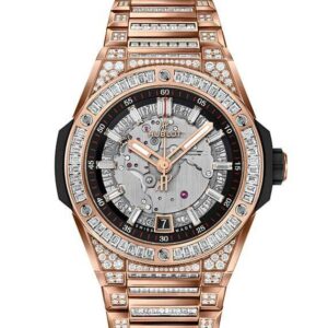 HUBLOT BIG BANG INTEGRATED TIME ONLY KING GOLD JEWELLERY ウブロ ビッグ・バン インテグレーテッド タイムオンリー キングゴールド ジュエリー 456.OX.0180.OX.9804