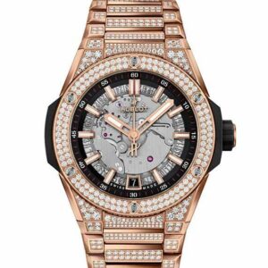 HUBLOT BIG BANG INTEGRATED TIME ONLY KING GOLD PAVE ウブロ ビッグ・バン インテグレーテッド タイムオンリー キングゴールド パヴェ 456.OX.0180.OX.3704