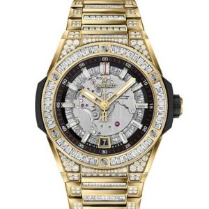HUBLOT BIG BANG INTEGRATED TIME ONLY YELLOW GOLD JEWELLERY ウブロ ビッグ・バン インテグレーテッド タイムオンリー イエローゴールド ジュエリー 456.VX.0130.VX.9804