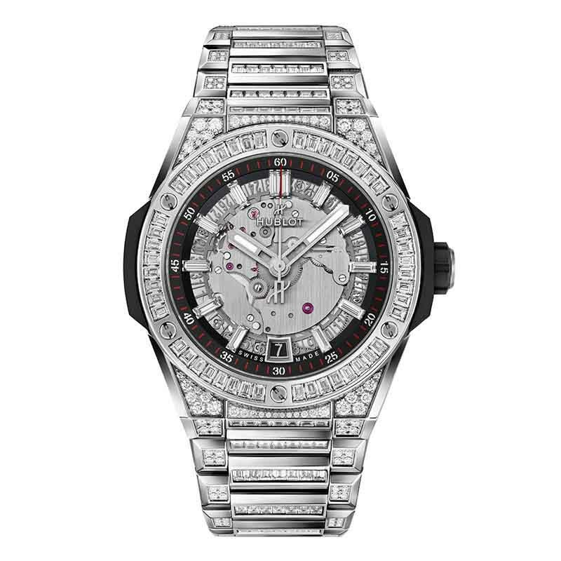 HUBLOT BIG BANG INTEGRATED TIME ONLY TITANIUM JEWELLERY ウブロ ビッグ・バン インテグレーテッド タイムオンリー チタニウム ジュエリー 456.NX.0170.NX.9804