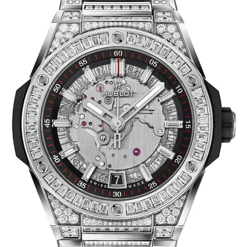 HUBLOT BIG BANG INTEGRATED TIME ONLY TITANIUM JEWELLERY ウブロ ビッグ・バン インテグレーテッド タイムオンリー チタニウム ジュエリー 456.NX.0170.NX.9804