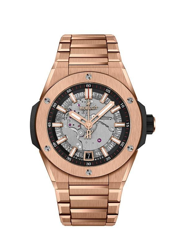 HUBLOT BIG BANG INTEGRATED TIME ONLY KING GOLD ウブロ ビッグ・バン インテグレーテッド タイムオンリー キングゴールド 456.OX.0180.OX