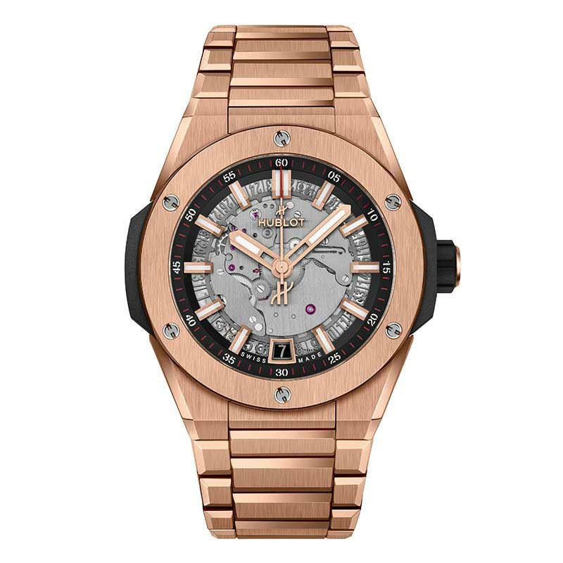 HUBLOT BIG BANG INTEGRATED TIME ONLY KING GOLD ウブロ ビッグ・バン インテグレーテッド タイムオンリー キングゴールド 456.OX.0180.OX