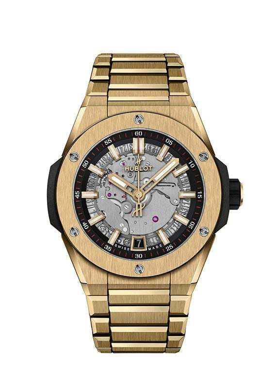 HUBLOT BIG BANG INTEGRATED TIME ONLY YELLOW GOLD ウブロ ビッグ・バン インテグレーテッド タイムオンリー イエローゴールド 456.VX.0130.VX
