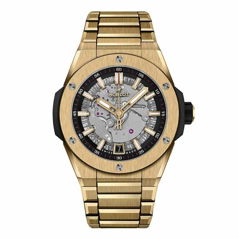 HUBLOT BIG BANG INTEGRATED TIME ONLY YELLOW GOLD ウブロ ビッグ・バン インテグレーテッド タイムオンリー イエローゴールド 456.VX.0130.VX