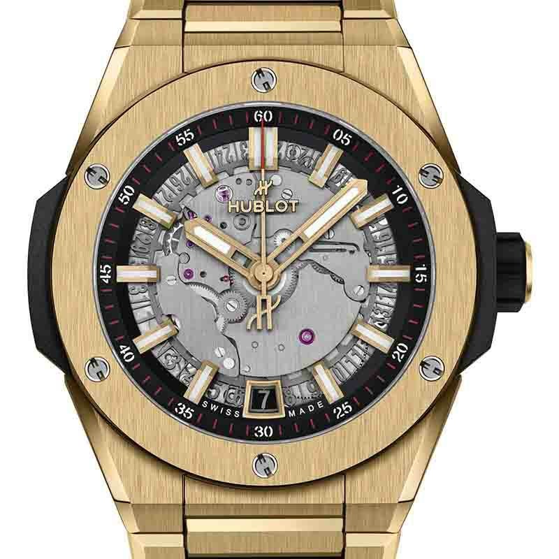 HUBLOT BIG BANG INTEGRATED TIME ONLY YELLOW GOLD ウブロ ビッグ・バン インテグレーテッド タイムオンリー イエローゴールド 456.VX.0130.VX