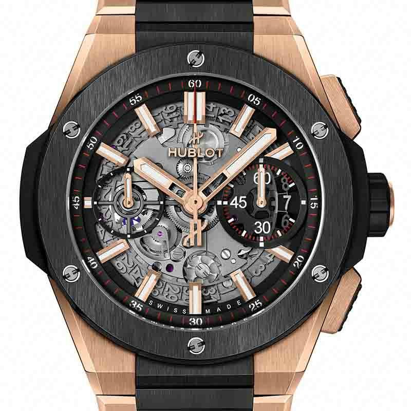 HUBLOT BIG BANG INTEGRATED KING GOLD CERAMIC ウブロ ビッグ・バン インテグレーテッド キングゴールド セラミック 451.OM.1180.OM