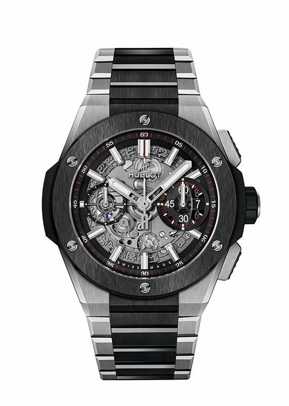 HUBLOT BIG BANG INTEGRATED TITANIUM CERAMIC ウブロ ビッグ・バン インテグレーテッド チタニウム セラミック 451.NM.1170.NM