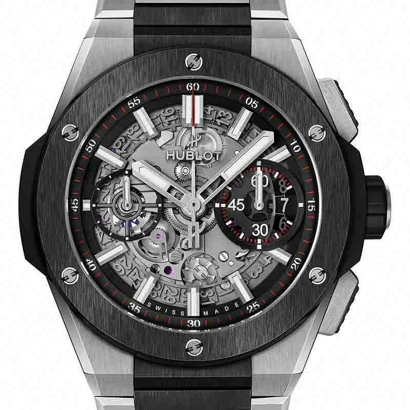 HUBLOT BIG BANG INTEGRATED TITANIUM CERAMIC ウブロ ビッグ・バン インテグレーテッド チタニウム セラミック 451.NM.1170.NM