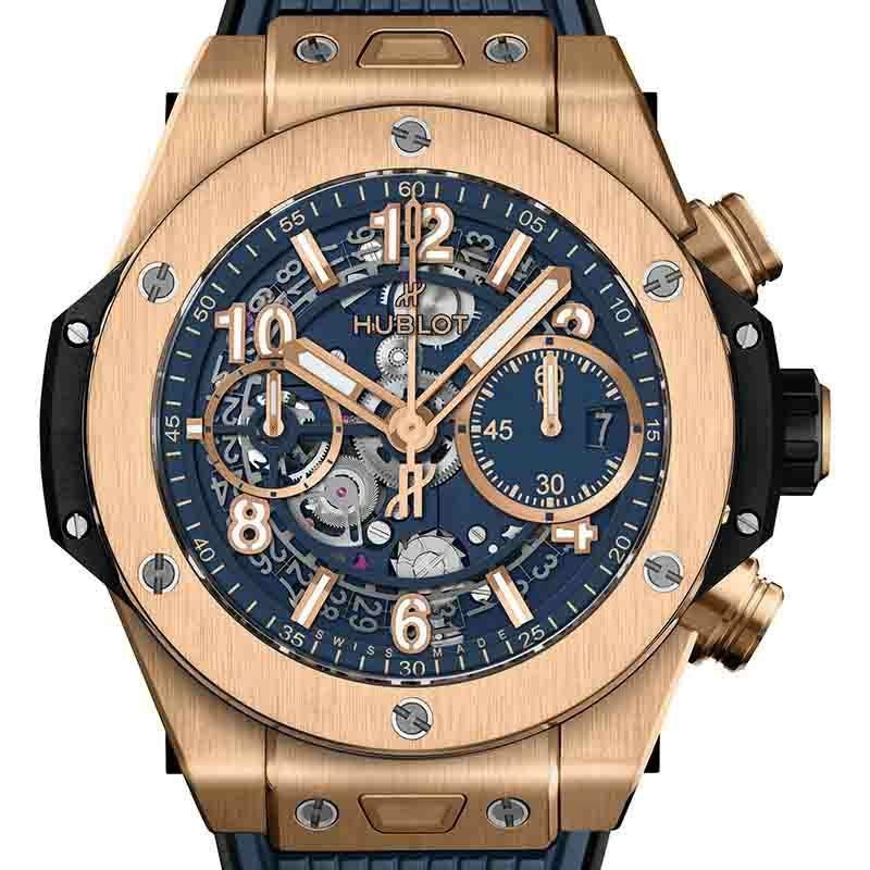HUBLOT BIG BANG UNICO KING GOLD BLUE ウブロ ビッグ・バン ウニコ キングゴールド ブルー 441.OX.5181.RX