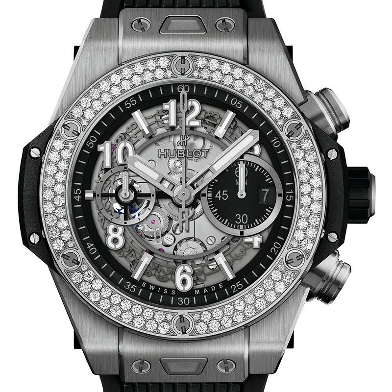 HUBLOT BIG BANG UNICO TITANIUM DIAMONDS ウブロ ビッグ・バン ウニコ チタニウム ダイヤモンド 421.NX.1170.RX.1104