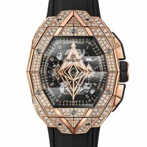 HUBLOT SPIRIT OF BIG BANG SANG BLEU KING GOLD PAVE ウブロ スピリット オブ ビッグ・バン サンブルー キングゴールド パヴェ 648.OX.0108.RX.1604.MXM23