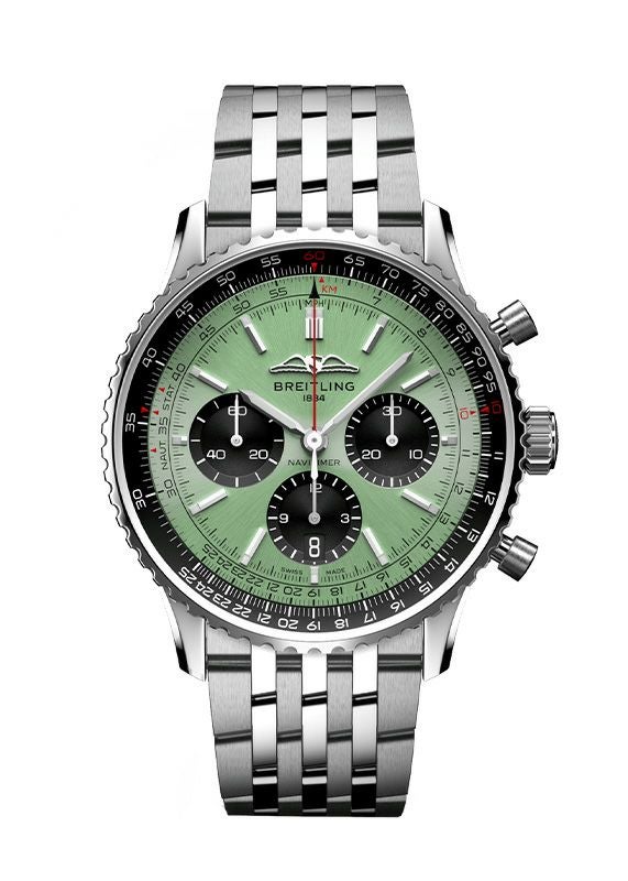BREITLING NAVITIMER B01 CHRONOGRAPH 43 ブライトリング ナビタイマー B01 クロノグラフ 43 AB0138241L1A1