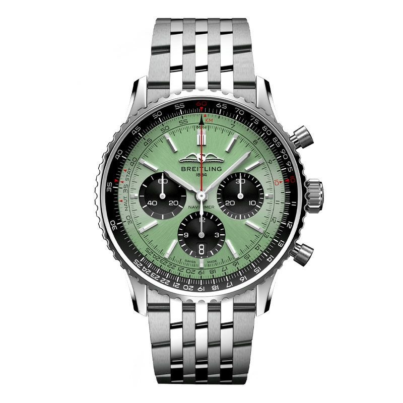BREITLING NAVITIMER B01 CHRONOGRAPH 43 ブライトリング ナビタイマー B01 クロノグラフ 43 AB0138241L1A1
