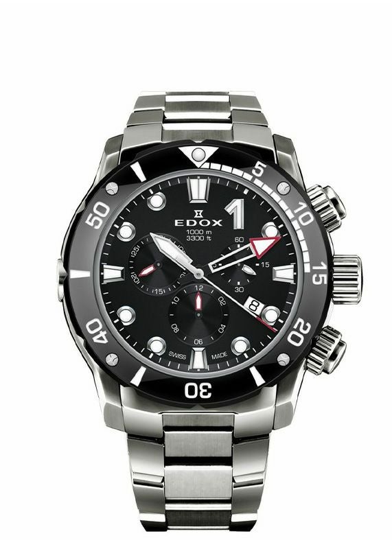 EDOX CHRONOFFSHORE-1 CHRONOGRAPH エドックス クロノオフショア1 クロノグラフ 10242-TINM-NIN