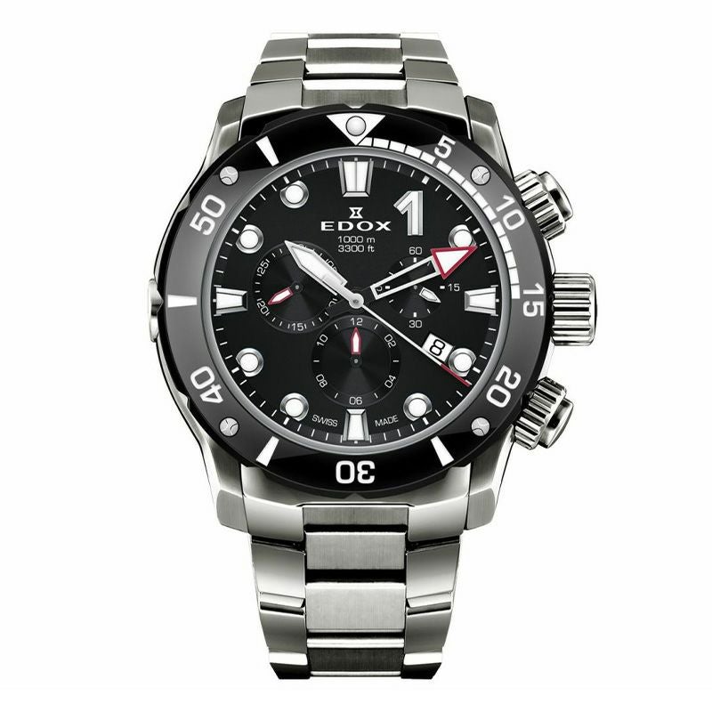 EDOX CHRONOFFSHORE-1 CHRONOGRAPH エドックス クロノオフショア1 クロノグラフ 10242-TINM-NIN