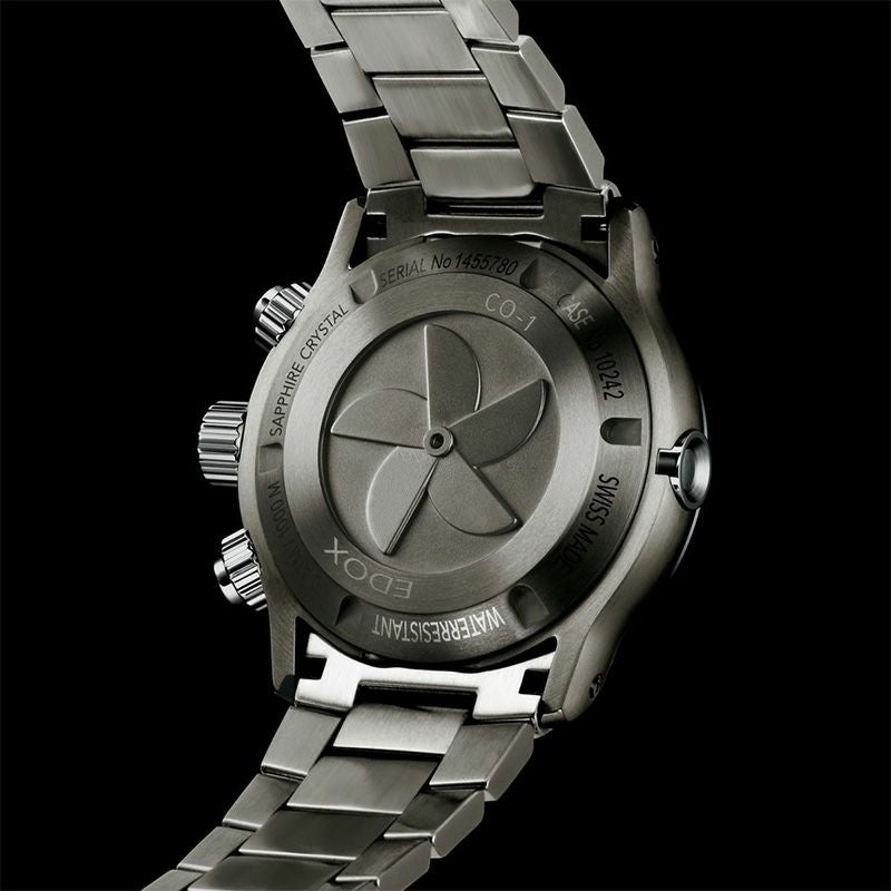EDOX CHRONOFFSHORE-1 CHRONOGRAPH エドックス クロノオフショア1 クロノグラフ 10242-TINM-NIN