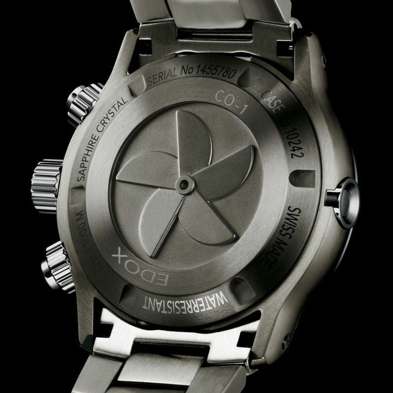 EDOX CHRONOFFSHORE-1 CHRONOGRAPH エドックス クロノオフショア1 クロノグラフ 10242-TINM-NIN