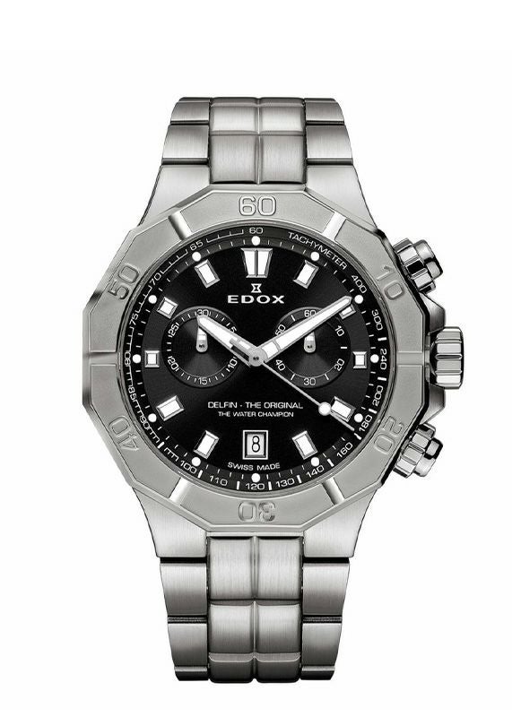 EDOX DELFIN THE ORIGINAL CHRONOGRAPH エドックス デルフィン オリジナル クロノグラフ 10113-3M-NIN