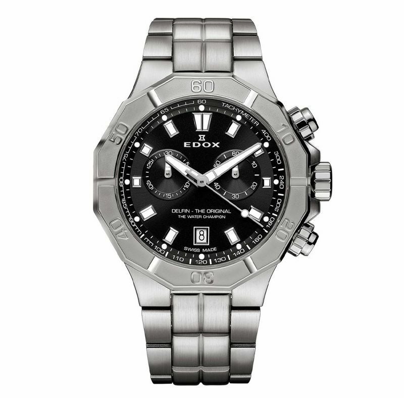 EDOX DELFIN THE ORIGINAL CHRONOGRAPH エドックス デルフィン オリジナル クロノグラフ 10113-3M-NIN