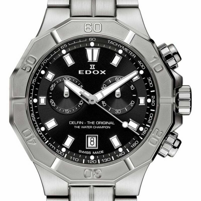 EDOX DELFIN THE ORIGINAL CHRONOGRAPH エドックス デルフィン オリジナル クロノグラフ 10113-3M-NIN