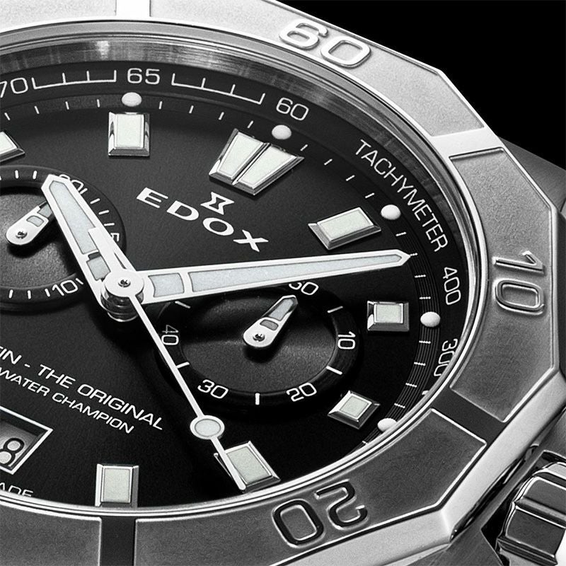 EDOX DELFIN THE ORIGINAL CHRONOGRAPH エドックス デルフィン オリジナル クロノグラフ 10113-3M-NIN