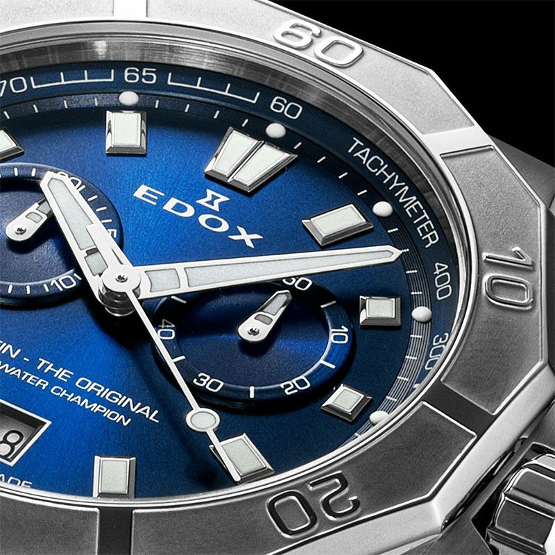 EDOX DELFIN THE ORIGINAL CHRONOGRAPH エドックス デルフィン オリジナル クロノグラフ 10113-3M-BUIN