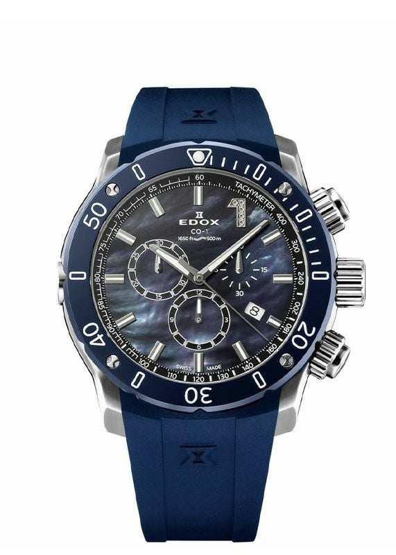 EDOX CHRONOFFSHORE-1 CHRONOGRAPH JAPAN LIMITED EDITION エドックス クロノオフショア1 クロノグラフ ジャパン リミテッドエディション 10221-3BU3-BMOPD1